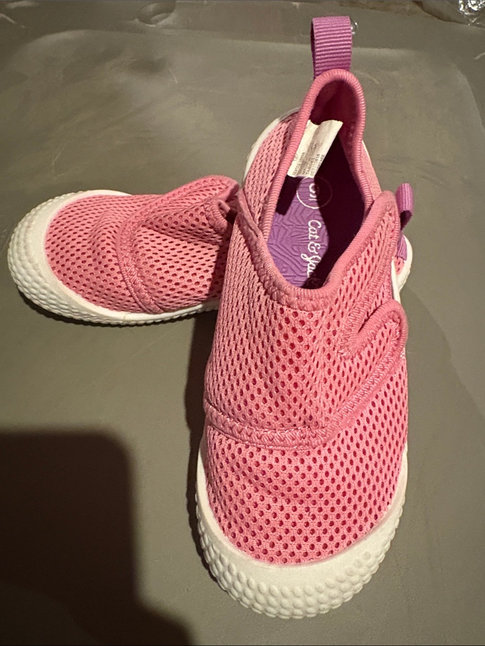 Cat & Jack Pink Mesh Slip-On Sneakers for Kids